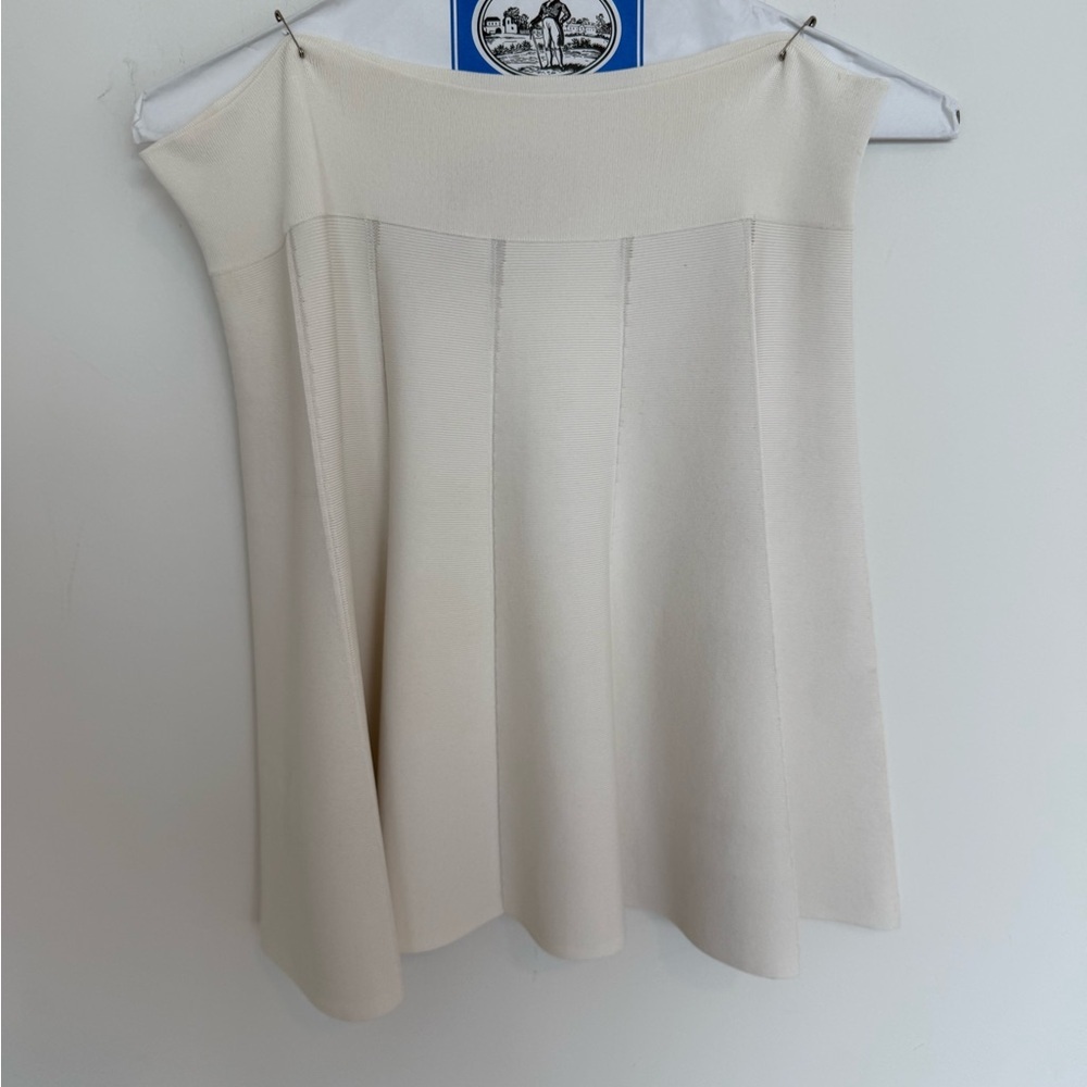 A.L.C. Knit Flounce Mini Skirt